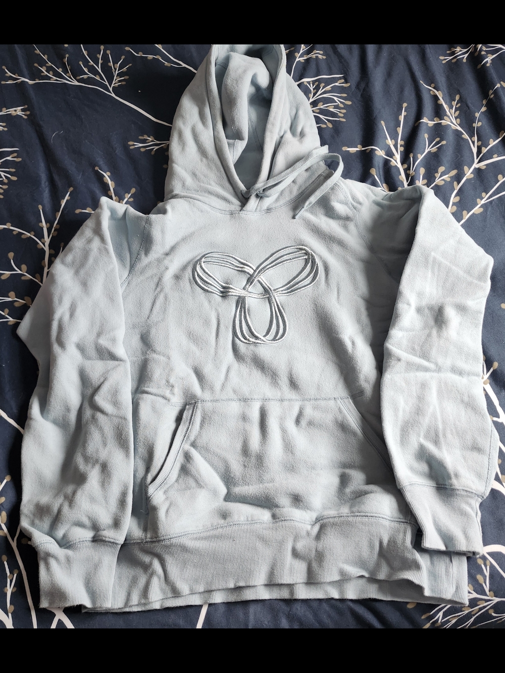 TNA Light Blue Hooded Pullover
